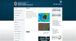 Desktop Screenshot of jenningspolice.com